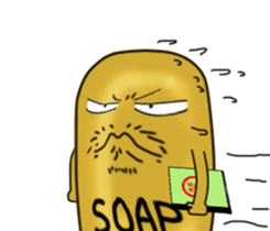Mr. soap NO.3 sticker #8244800