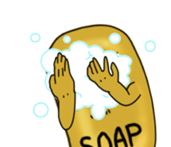 Mr. soap NO.3 sticker #8244801