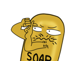 Mr. soap NO.3 sticker #8244814