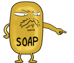 Mr. soap NO.3 sticker #8244823