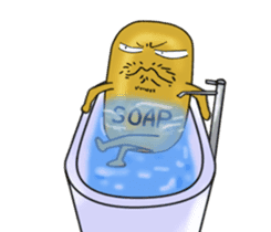 Mr. soap NO.3 sticker #8244824