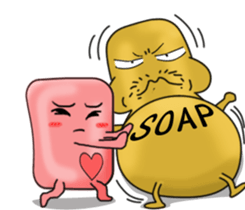 Mr. soap NO.3 sticker #8244826