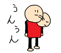 same expression the second version sticker #8245076