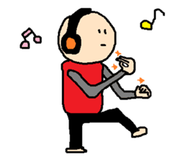 same expression the second version sticker #8245081