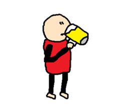 same expression the second version sticker #8245100