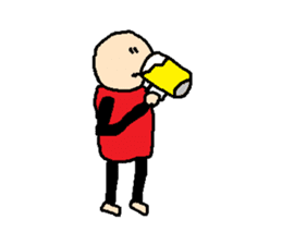 same expression the second version sticker #8245100