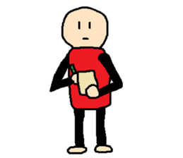 same expression the second version sticker #8245103