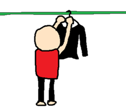 same expression the second version sticker #8245108