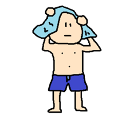 same expression the second version sticker #8245109