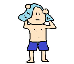 same expression the second version sticker #8245109