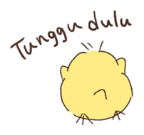 Little talkative animals in Indonesia sticker #8245128
