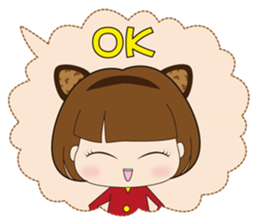 Q girl 2 sticker #8245249