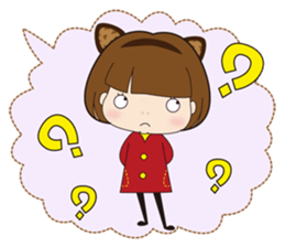 Q girl 2 sticker #8245251