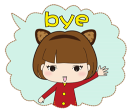 Q girl 2 sticker #8245260