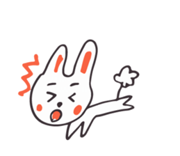 White Rabbit piece sticker #8245399