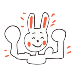 White Rabbit piece sticker #8245416