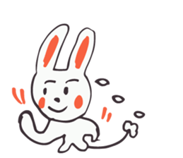 White Rabbit piece sticker #8245418