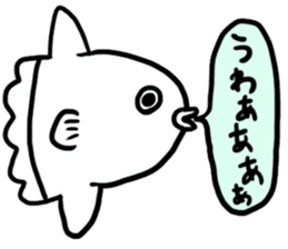 RAKUGAKI of animals sticker #8245572