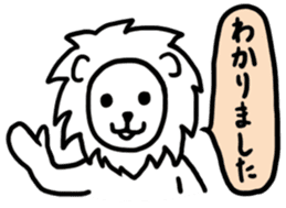RAKUGAKI of animals sticker #8245591
