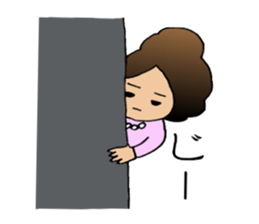 Daily life of women sticker #8245938