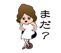 Daily life of women sticker #8245948