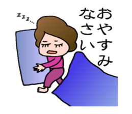 Daily life of women sticker #8245955