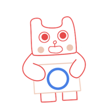 Polar Bear(Expressionless face sticker #8246304