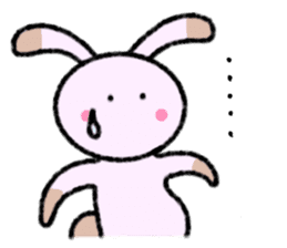 A Lovely Panda Rabbit sticker #8247294