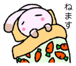 A Lovely Panda Rabbit sticker #8247306