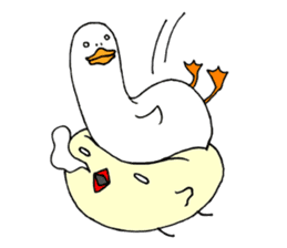 Chick and Duckling sticker #8247676