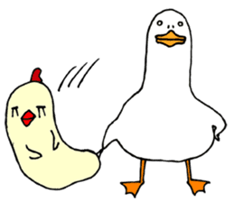 Chick and Duckling sticker #8247678