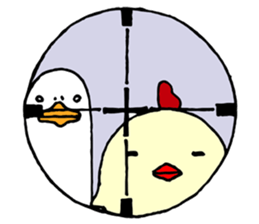 Chick and Duckling sticker #8247696