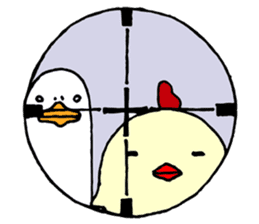 Chick and Duckling sticker #8247696
