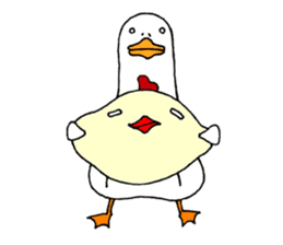 Chick and Duckling sticker #8247700