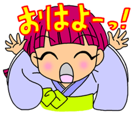 Over Reaction Girl2 sticker #8247796