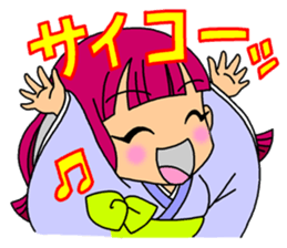 Over Reaction Girl2 sticker #8247800