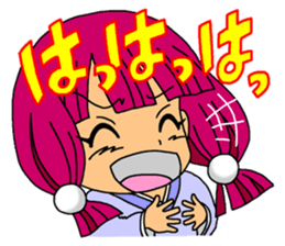 Over Reaction Girl2 sticker #8247802