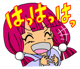 Over Reaction Girl2 sticker #8247802