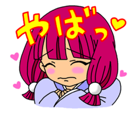 Over Reaction Girl2 sticker #8247812