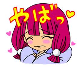 Over Reaction Girl2 sticker #8247812