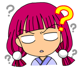 Over Reaction Girl2 sticker #8247815