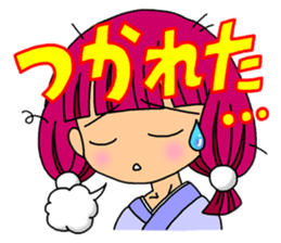 Over Reaction Girl2 sticker #8247817