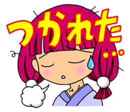 Over Reaction Girl2 sticker #8247817