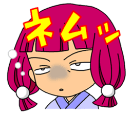 Over Reaction Girl2 sticker #8247818