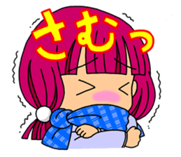 Over Reaction Girl2 sticker #8247824