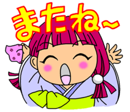 Over Reaction Girl2 sticker #8247835