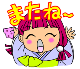 Over Reaction Girl2 sticker #8247835