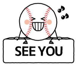 I love baseball!! 3 sticker #8248319