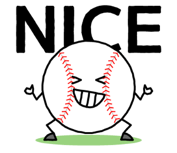 I love baseball!! 3 sticker #8248330