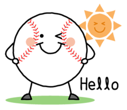 I love baseball!! 3 sticker #8248344